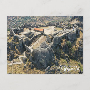 Postal Fortaleza en la cima de la colina- Monsanto Portug