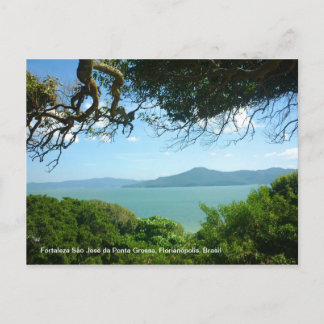 Postal Fortaleza São José, Florianópolis, Brasil.