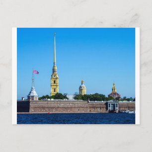Postal Fortaleza St Petersburg Rusia de Peter y de Paul