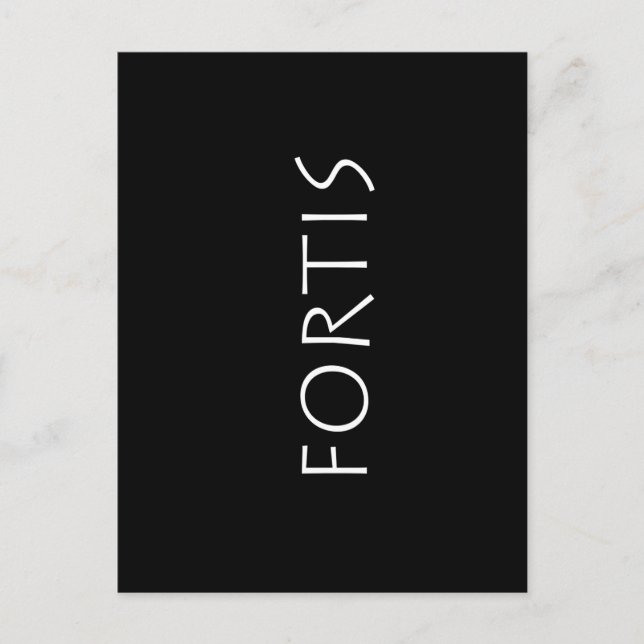 Postal Fortis (Anverso)