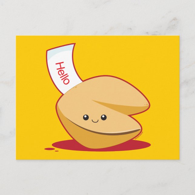 Postal Fortune Cookie (Anverso)