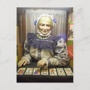 Postal Fortune Teller desde el paseo marítimo de Santa Cr
