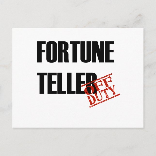 POSTAL FORTUNE TELLER LIGHT (Anverso)