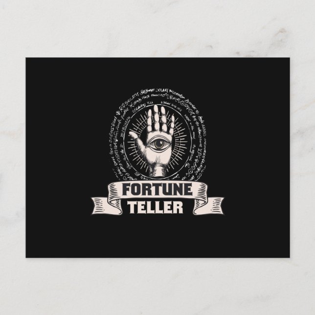 Postal Fortune Teller Teller Tarot (Anverso)