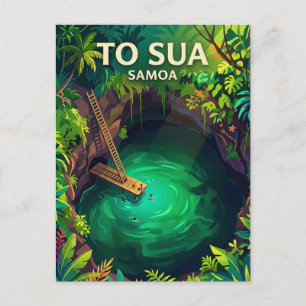 Postal Fosa del Océano de Tonga Samoa