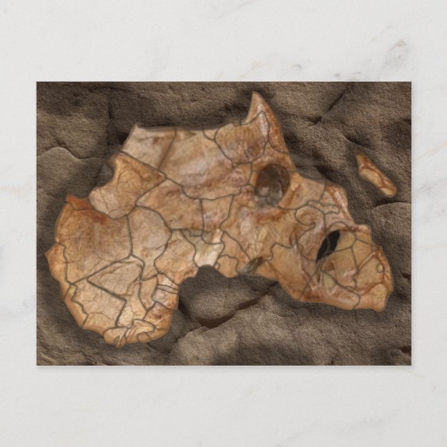 Postal Fósforo de dinosaurios africanos (Anverso)