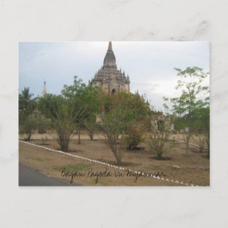 Postal Foto 055, Pagoda Bagan en Myanmar