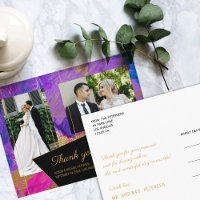 Foto boda rosa azul pintado en acrílico gracias