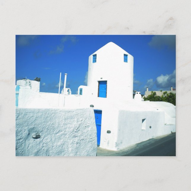 Postal Foto Colette Guggenheim (Anverso)