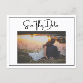 Postal Foto Compromiso Formal Boda Guardar la fecha