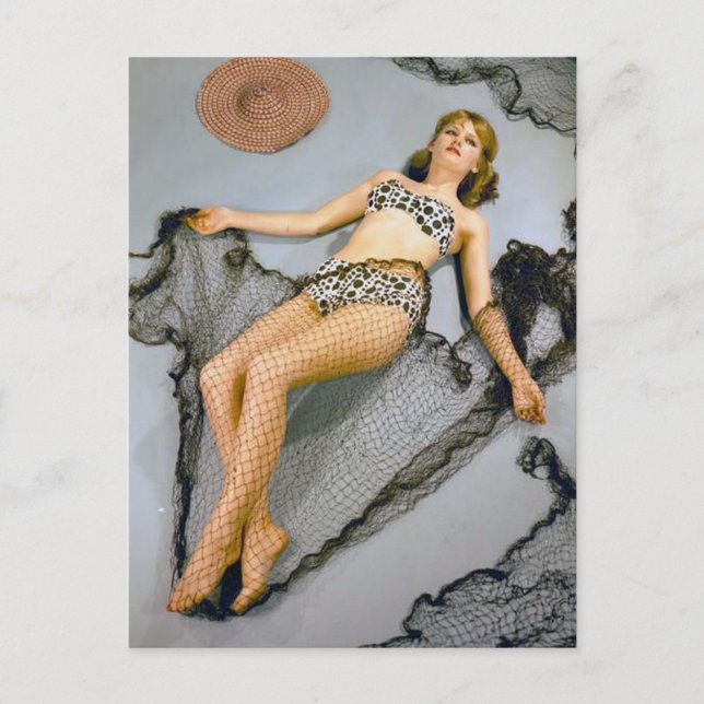 Postal Foto cosecha de Swimsuit Model (Anverso)