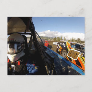 Postal Foto de acción de Carreras Gregg