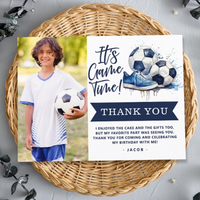 Postal Foto de Agradecimiento de Acuarela para Niños de F (Subido por el creador)