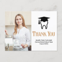 Foto de agradecimiento personalizada para graduaci