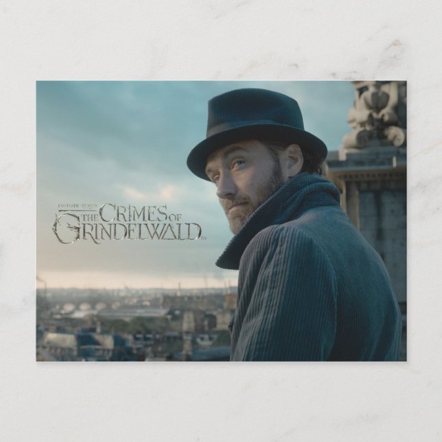 Postal Foto de Albus Dumbledore (Anverso)