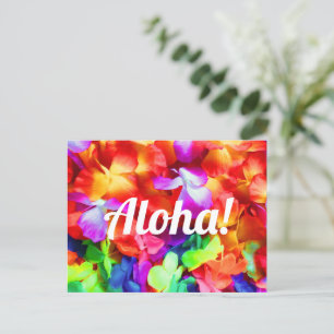 Postal Foto de Aloha Hawaiian Lei Garland