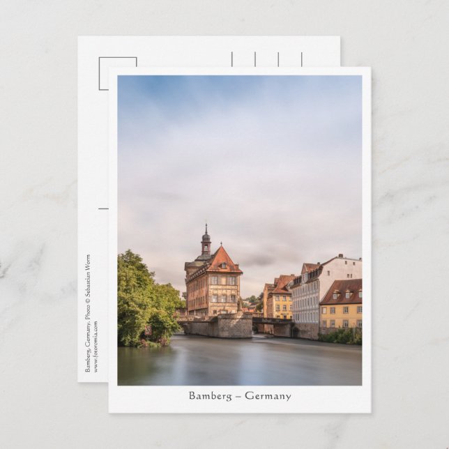 Postal Foto de Bamberg Alemania (Anverso / Reverso)