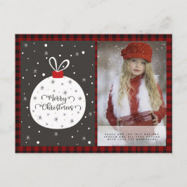 Postal Foto de búfalo representada en Navidad Arte popula