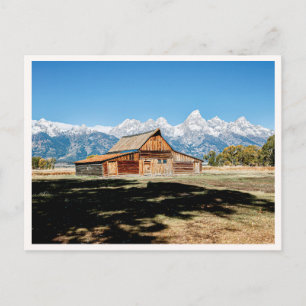 Postal Foto de cabaña de montaña del Parque Nacional Gran