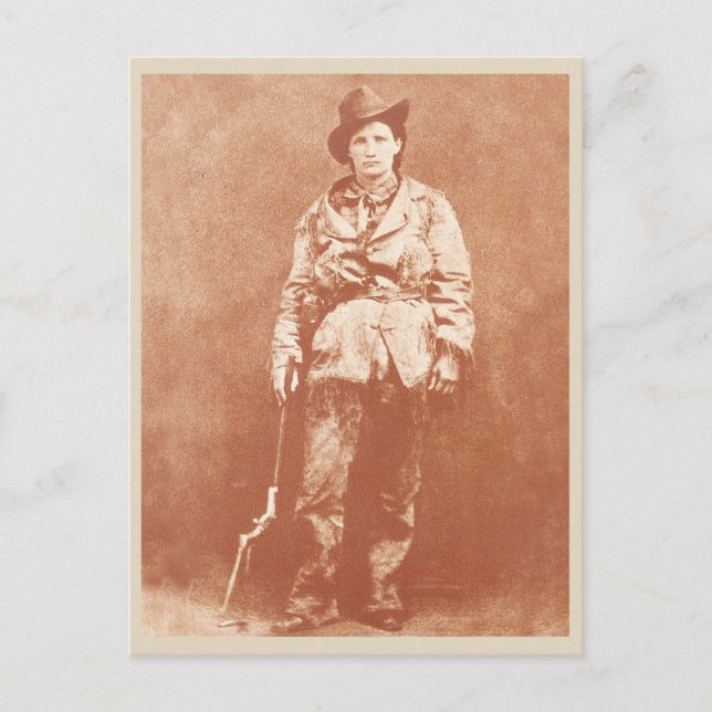 Postal Foto de Calamity Jane vintage (Anverso)