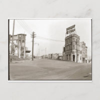 Foto de calle vintage de los años 20