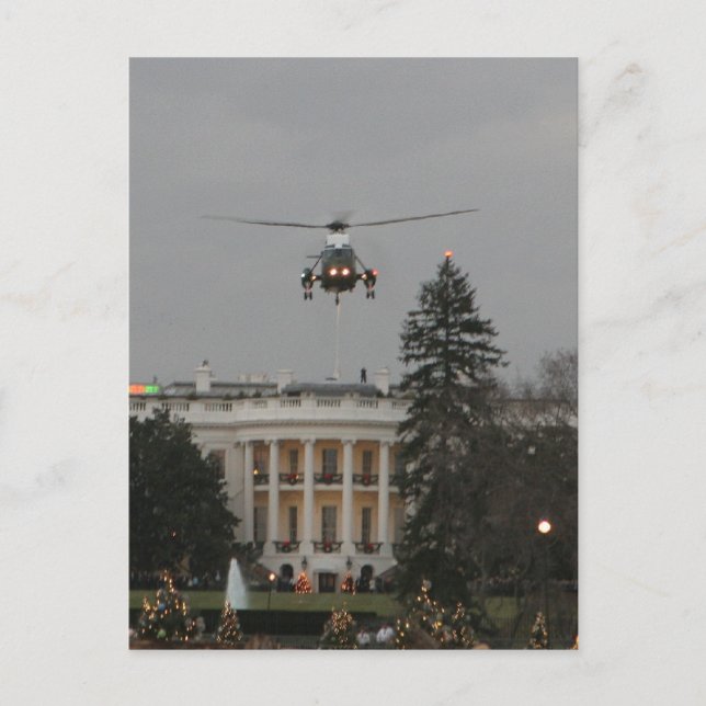 Postal Foto de Casa Blanca (Anverso)