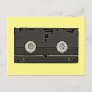 Postal Foto de cinta Retro Cassette VHS