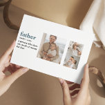 Postal Foto de colección moderna Regalo del Día de los Pa<br><div class="desc">el regalo del día de los padres con el verde de la foto del collage moderno puede ser una manera hermosa y significativa de mostrar a tu padre lo mucho que significa para ti. Sé creativo y diviértete armando un regalo personalizado y reflexivo que apreciará en los años venideros.</div>