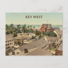 Postal Foto de color histórica de Key West 1900