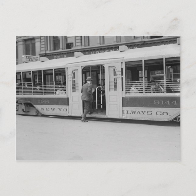 Postal Foto de cosecha de vintage (Anverso)