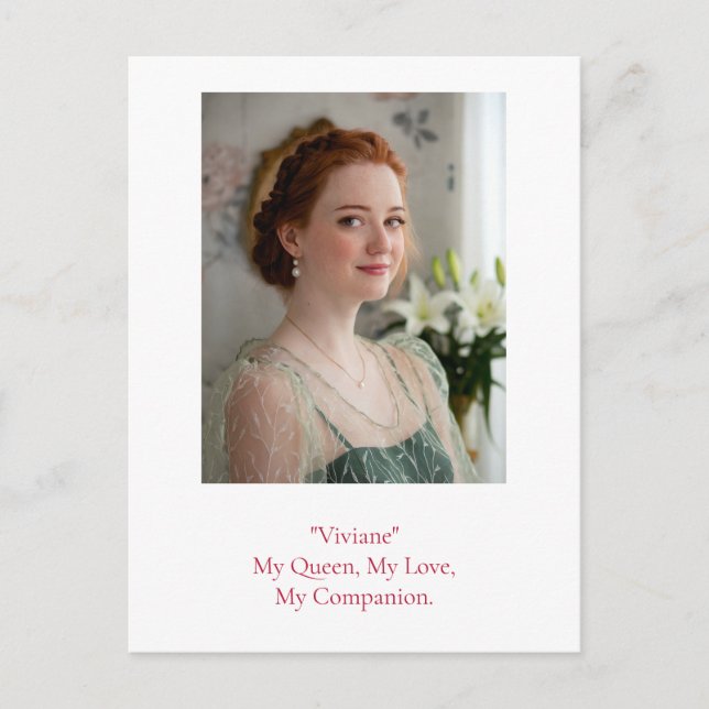 Postal Foto de cumpleaños moderna (Anverso)