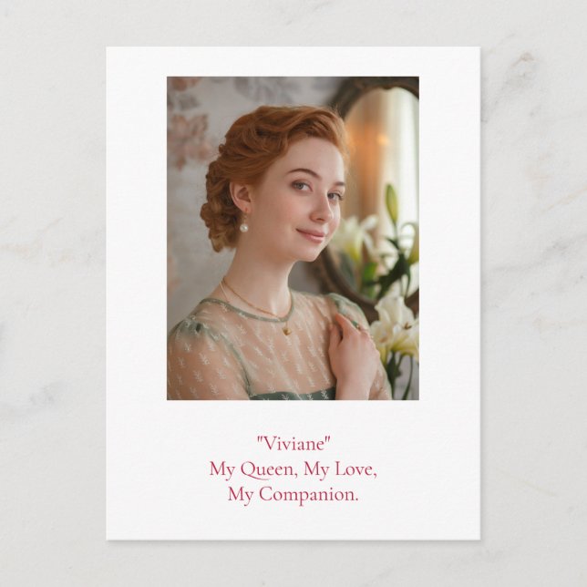 Postal Foto de cumpleaños moderna (Anverso)