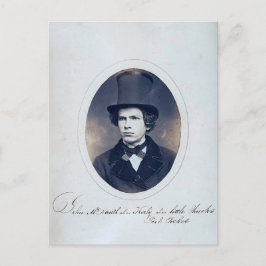 Postal Foto de disparo de jarra anticriminal de ladrón cr