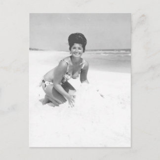 Postal Foto de época Chica de Bikini en Pensacola, Florid