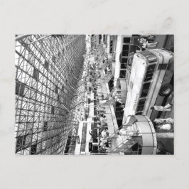 Postal Foto de época de la terminal de autobuses de Sao P