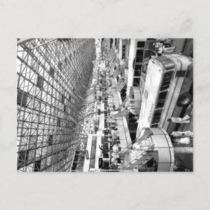 Postal Foto de época de la terminal de autobuses de Sao P