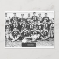 Foto de época del equipo de fútbol de 1932