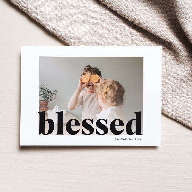 Postal Foto de familia | Feliz Día de Acción de Gracias B (Subido por el creador)