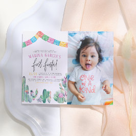 Postal Foto de Fiesta Cactus Cute Chica