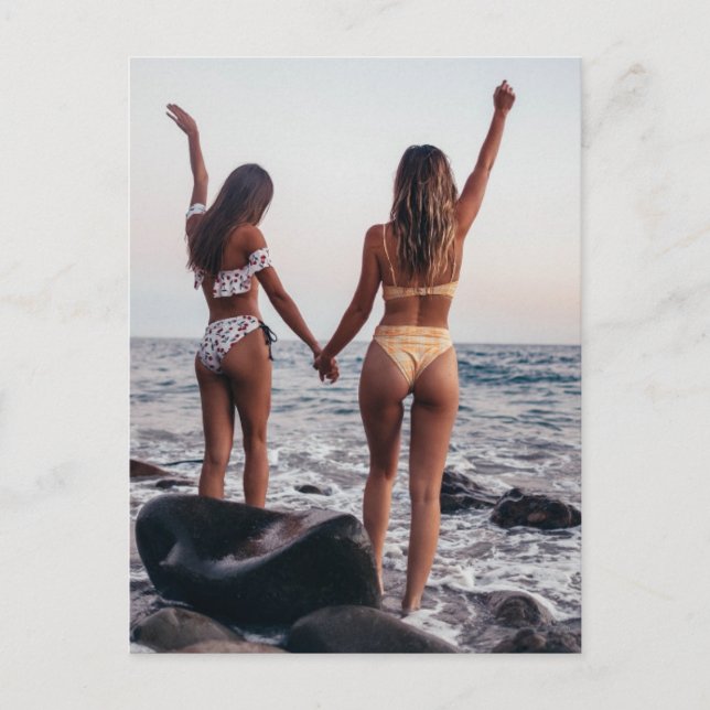 Postal Foto de Girlfriend (Anverso)