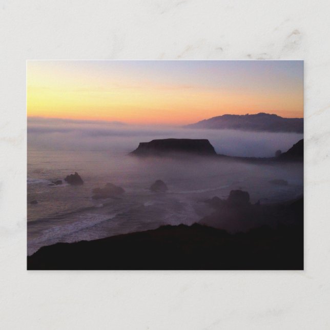 Postal Foto de Goat Rock Sunset (Anverso)
