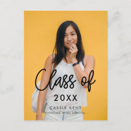 Postal Foto de graduación de la Clase Moderna de 2025