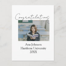 Foto de graduado nombre universidad felicitaciones