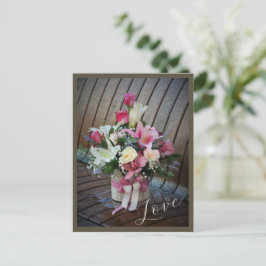 Postal Foto de guión moderno del día de San Valentín