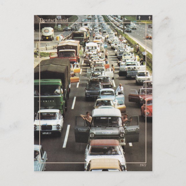 Postal Foto de la antigua Alemania de 1970 (Anverso)