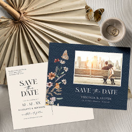 Postal Foto De La Armada Save The Date Postcard