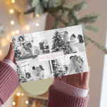 Postal Foto de la familia Cuatro navidades | Falalala ros<br><div class="desc">Foto de la familia Cuatro navidades | Falalala rosa</div>