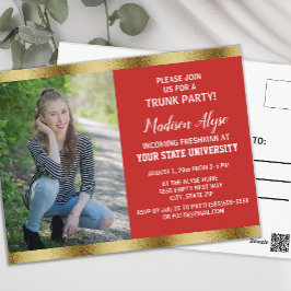 Postal Foto de la fiesta de graduación de la Red Gold Col