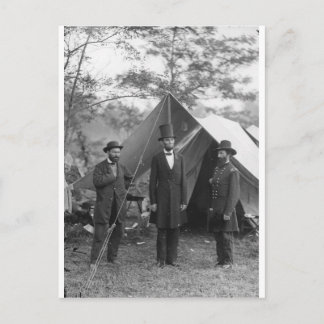 Postal Foto de la guerra civil Circa 1862