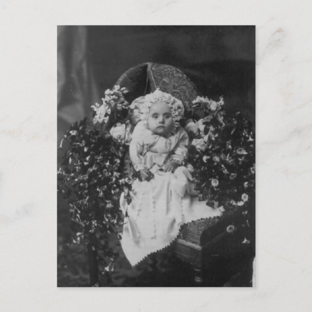 Postal Foto de la muerte en la era de Victoria (Anverso)